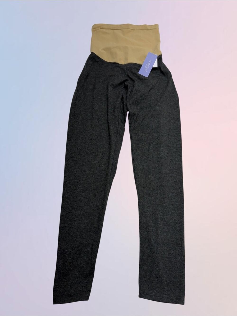 MOTHERHOOD MATERNITY Women’s Large Gray Stretch Leggings